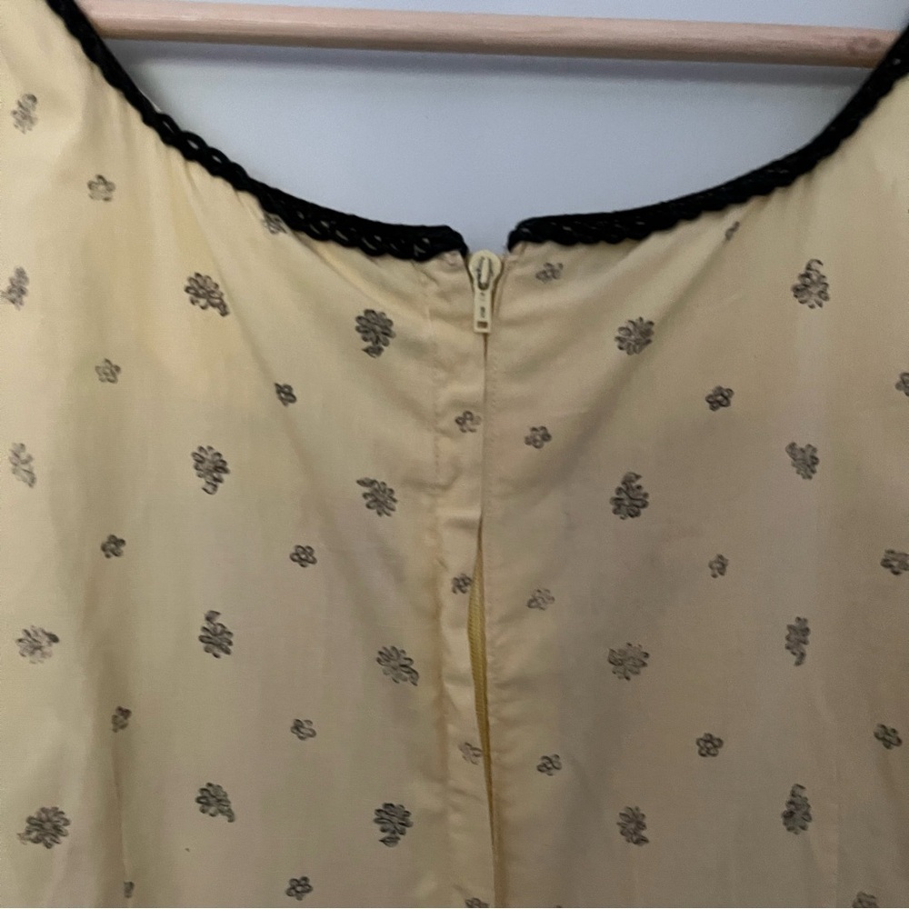 Sweetest vintage bespoke cotton dress - Picture 4 of 7